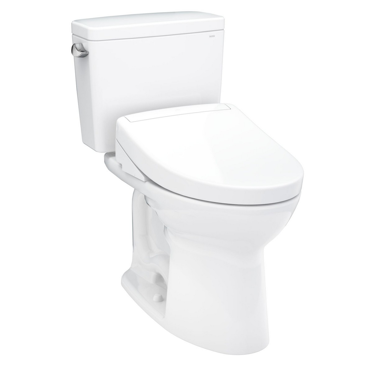 Toto MS776124CEFG#01 Drake Two-piece Elongated Bowl Toilet, 1.28
